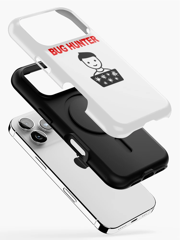 Thumbnail 2 of 4, iPhone Case, Bug Hunter, Software Testing, Software Bugs, Software Tester, Computer Science, Programming Humor designed and sold by Max-Wear.