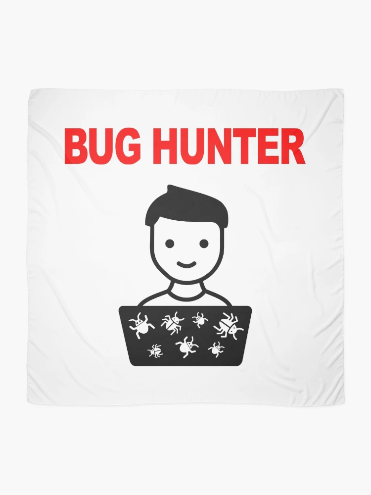 Thumbnail 2 of 3, Scarf, Bug Hunter, Software Testing, Software Bugs, Software Tester, Computer Science, Programming Humor designed and sold by Max-Wear.