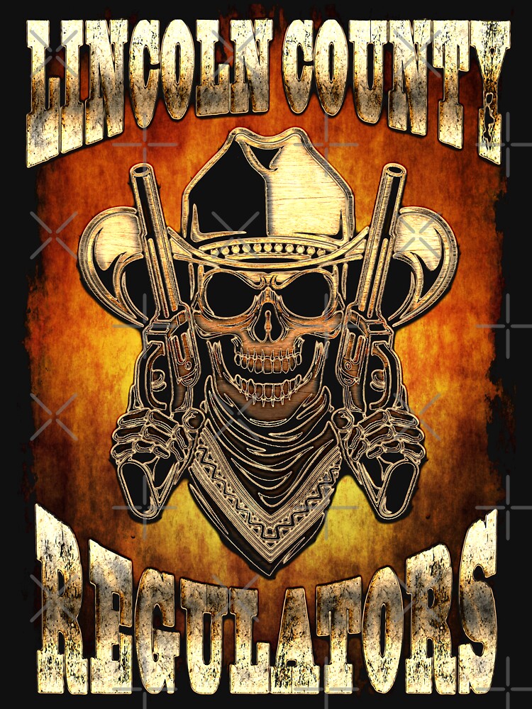 "Lincoln County Regulators Design" Tshirt by OutlawOutfitter