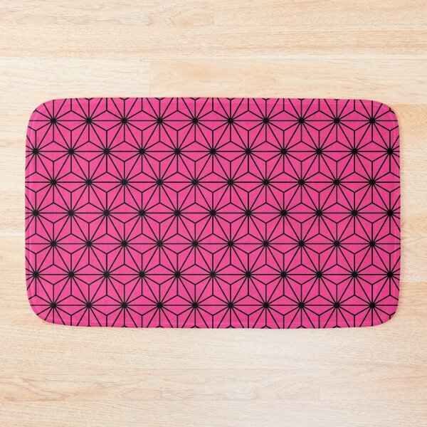 Item preview, French Fuchsia Asanoha - Japanese Traditional Pattern designed and sold by KinitaDesign.