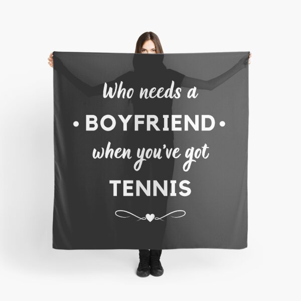 Item preview, Who needs a boyfriend when you've got tennis designed and sold by TheGreenGoat.