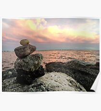 Serenity Sunset Poster