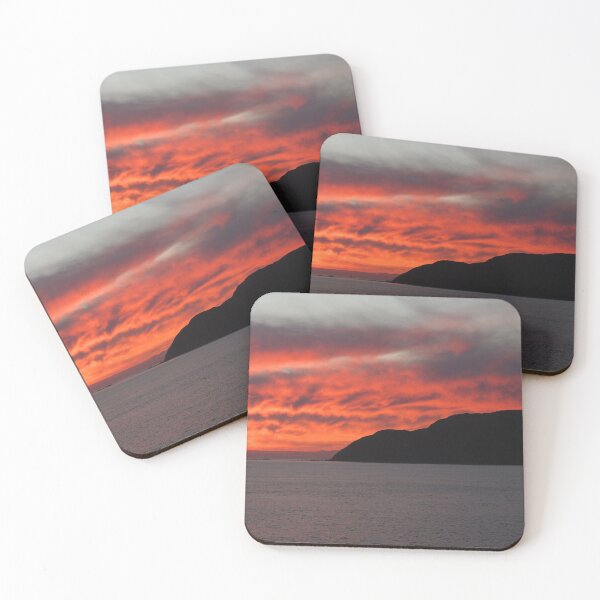 Item preview, New Zealand: Sunset from Cook Strait Wellington designed and sold by Ricogfx.