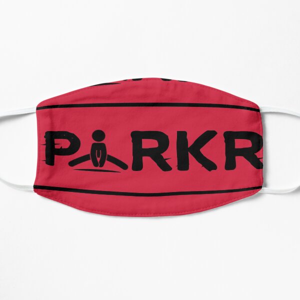 Classic parkour and free running Flat Mask