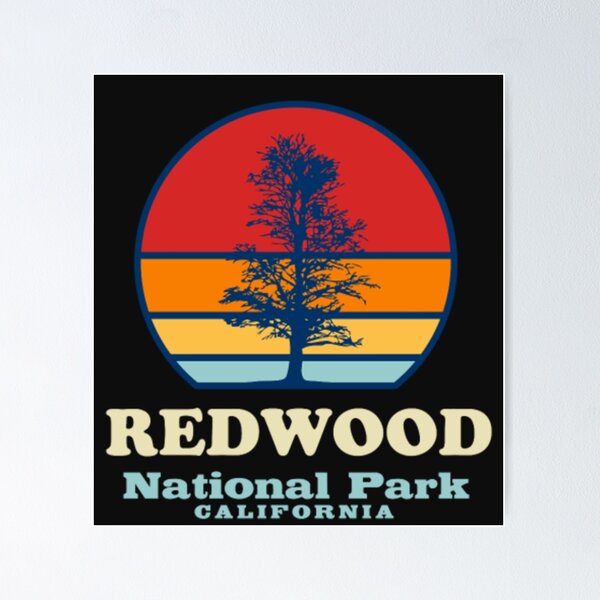 Item preview, Vintage Redwood California National Park Shirt  designed and sold by Clavitaps.