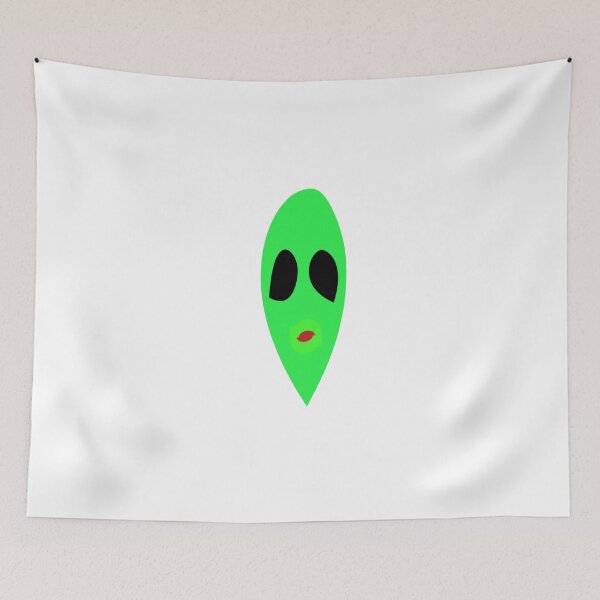 Item preview, CUTE GREEN ALIEN  designed and sold by RetroPlaceee.