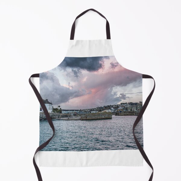 Item preview, Pink sky in the morning Porthleven Cornwall designed and sold by kathleenjean.