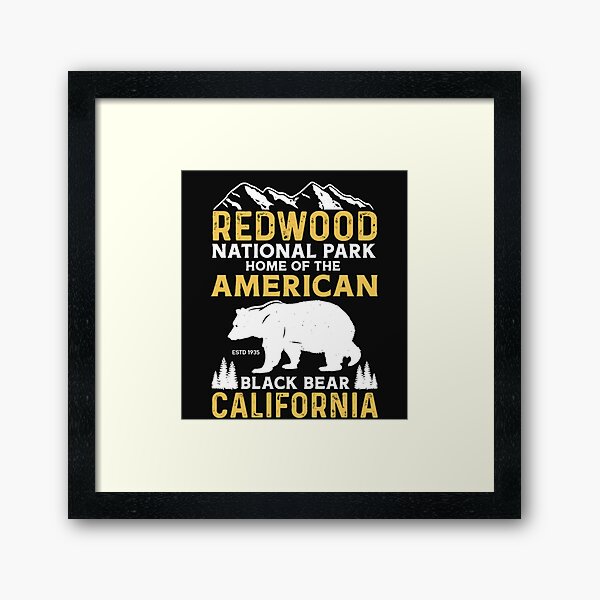 Item preview, Redwood National Park Hiking Mountains Bear Shirt  designed and sold by Clavitaps.