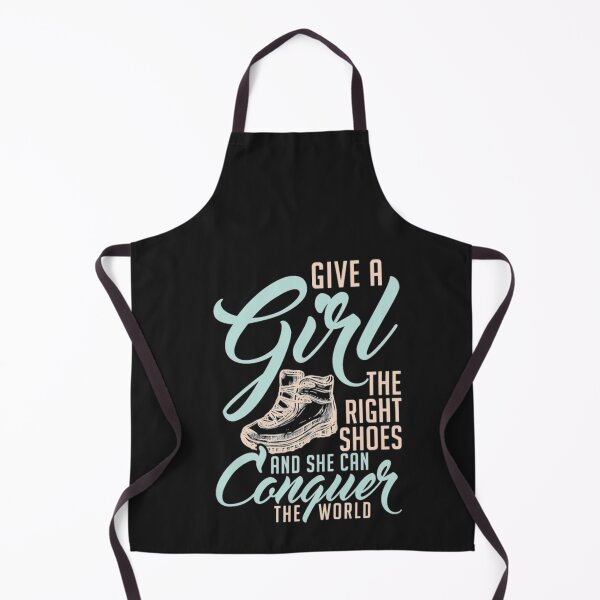 Item preview, Hiking Girl Loves Right Shoes The World Shirt designed and sold by Clavitaps.
