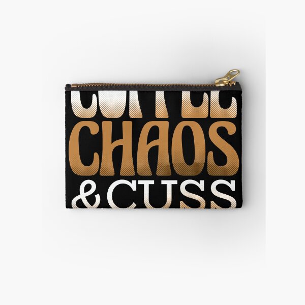 Item preview, I Run on Coffee Chaos and Cuss Words designed and sold by TeeAdix.