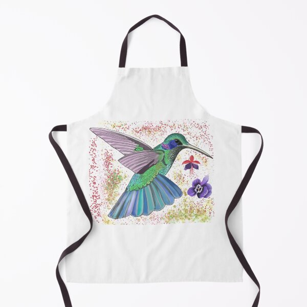 Item preview, Colorful Colibri with flowers (for all bird lovers) - cute designed and sold by Shmuk.