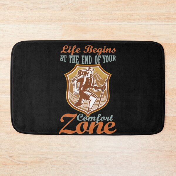 Item preview, Life begins at the end of you Comfort Zone Shirt  designed and sold by Clavitaps.