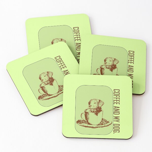 Item preview, Coffee  And My Dog!- t-shirts and stickers designed and sold by J0TEE.