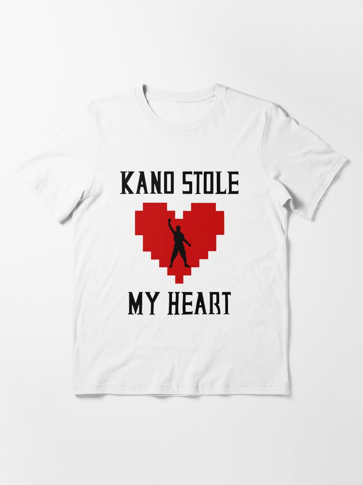 Alternate view of Mortal Kombat - Kano Stole My Heart Essential T-Shirt