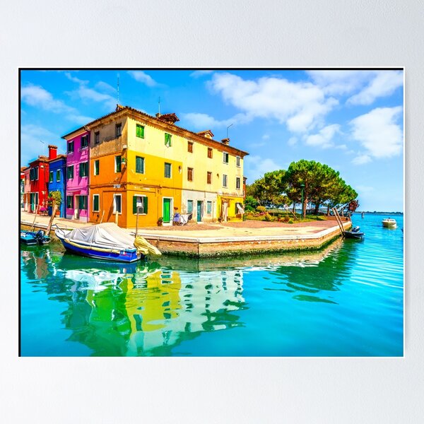 Item preview,  Venice prints,italy wall art, italian vintage posters,italian wall art,metal picture prints designed and sold by eyesight4vision.