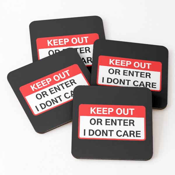 Item preview, KEEP OUT OR NOT designed and sold by Axley.