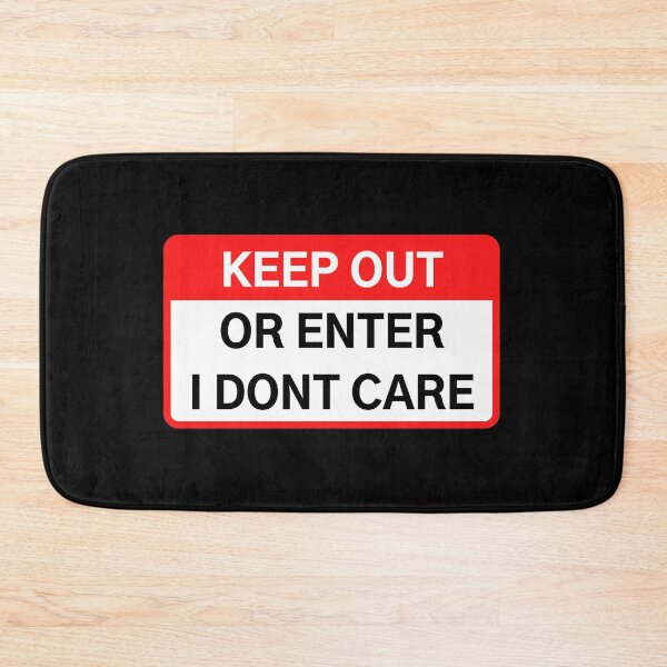 Item preview, KEEP OUT OR NOT designed and sold by Axley.