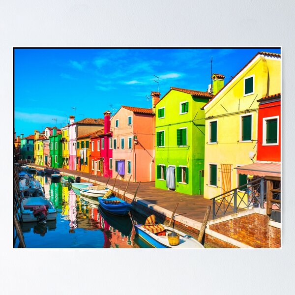 Item preview, Venice prints,italy wall art, italian vintage posters,italian wall art,metal picture prints designed and sold by eyesight4vision.