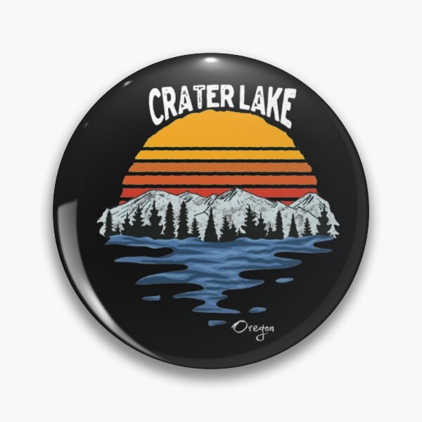 Item preview, Vintage Crater Lake Oregon Souvenir Us Shirt  designed and sold by Clavitaps.