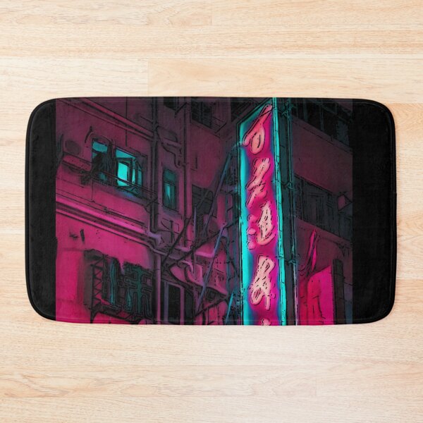 Item preview, chinese street at night, chinese neon light designed and sold by shodark.