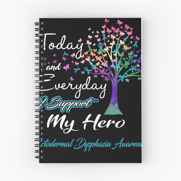 Item preview, Ectodermal Dysphasia Awareness Today and Everyday I Support My Hero designed and sold by ElizabethS809.