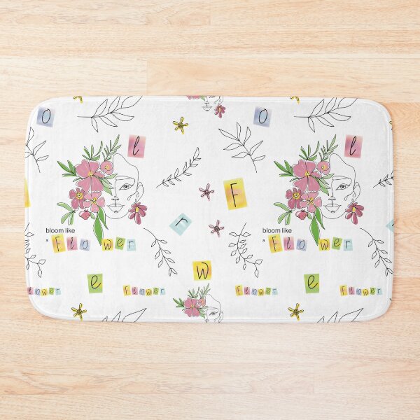 Item preview, Monoline face and flowers  designed and sold by kMariaART.
