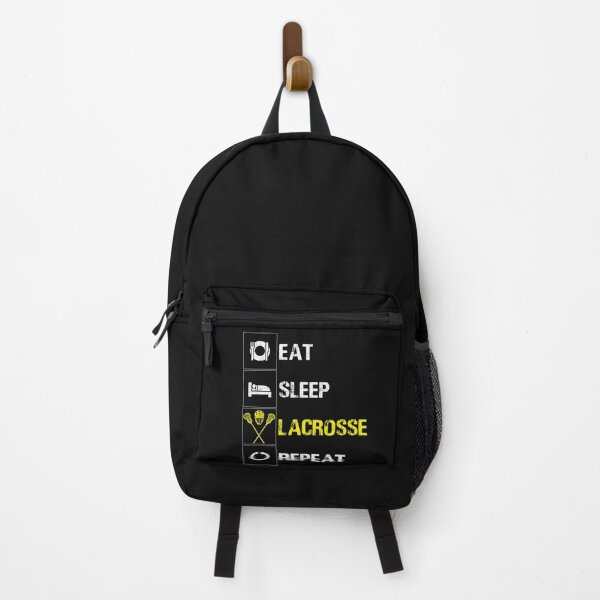 Item preview, Eat Sleep Lacrosse Player Goalie Lax Coach Hockey Athlete designed and sold by thomash2.
