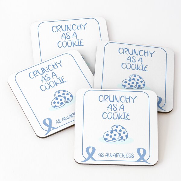 Item preview, Crunchy as a Cookie - Ankylosing Spondylitis Awareness designed and sold by The Chronic's  Chronicles.