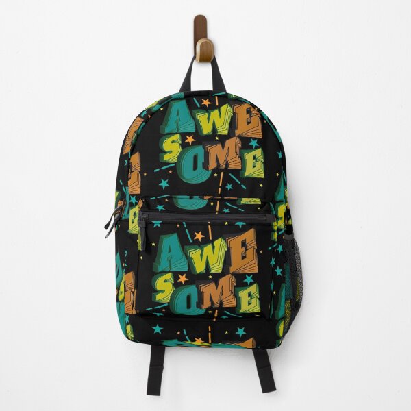 Item preview, Awesome text art - colorful typography designed and sold by feel-free-store.