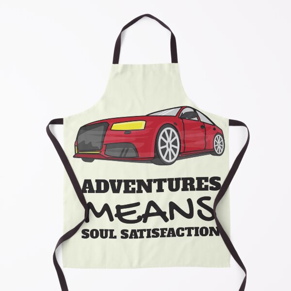 Item preview, Car Art & 'Adventure mean soul satisfaction' text designed and sold by feel-free-store.
