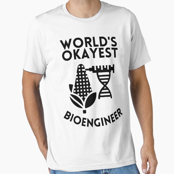 Item preview, World's Okayest Bioengineer, Best Bioengineer, Bioengineering Student, Funny Bioengineer designed and sold by ladylaughprints.