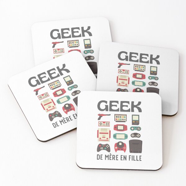 Item preview, Geek from mother to daughter designed and sold by JeremyMadaci.