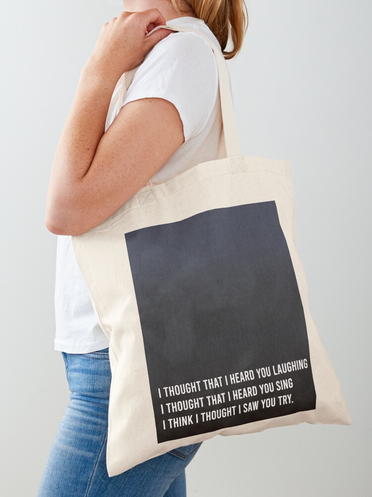 I Thought That R E M Losing My Religion Lyrics Tote Bag By Aesthetic Heart Redbubble