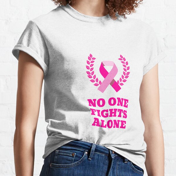 Octubre Rosa Cinta Rosada El Cancer De Mama Breast Cancer Camiseta