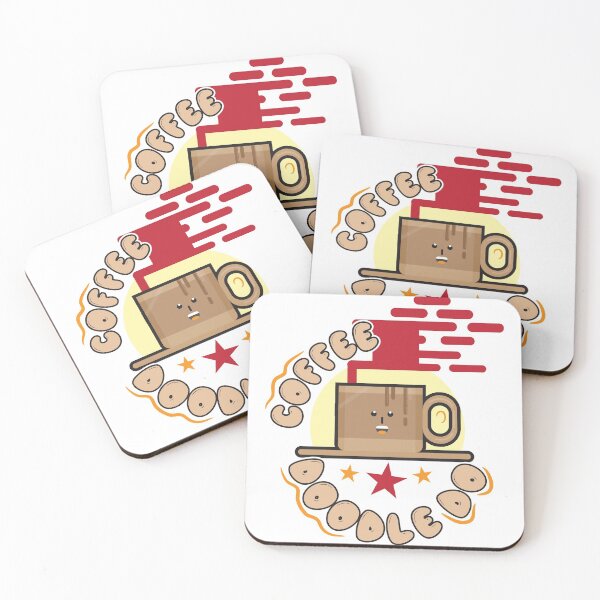 Item preview, Coffee Doodle Do art - Coffee lover text art designed and sold by feel-free-store.