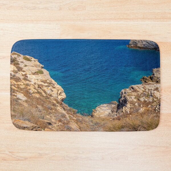 Item preview, Beautiful Turquoise Sea and Cliffs - Paros, Greece designed and sold by JarbasVisuals.