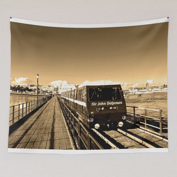 Item preview, Train Southend on Sea Pier Essex England designed and sold by AndyEvansPhotos.
