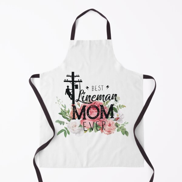 Item preview, Best Lineman Mom Ever designed and sold by Snuggle Paws⭐⭐⭐⭐⭐.