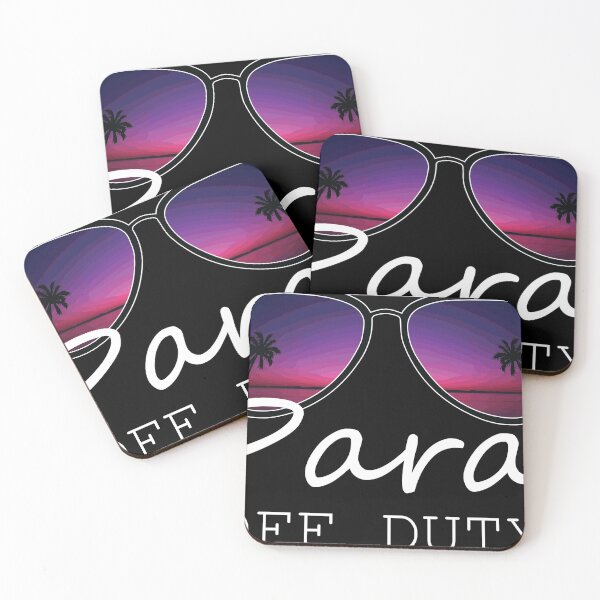 Item preview, Paraprofessional Para Off Duty Sunglasses Sunset  Beach designed and sold by teemenia.