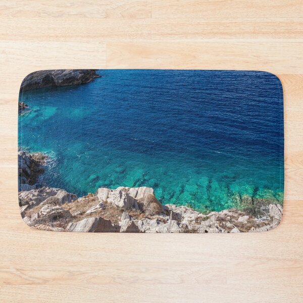 Item preview, Shades of Blue Sea and Cliff - Paros, Greece designed and sold by JarbasVisuals.