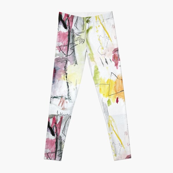 Summer Water Color Fantasy Leggings