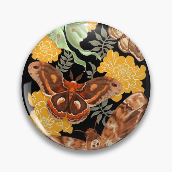 Item preview, Moths & Marigolds designed and sold by biwli.