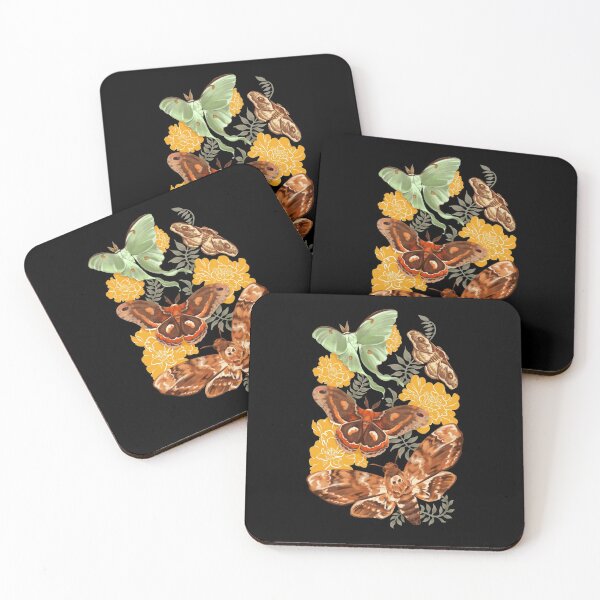 Item preview, Moths & Marigolds designed and sold by biwli.
