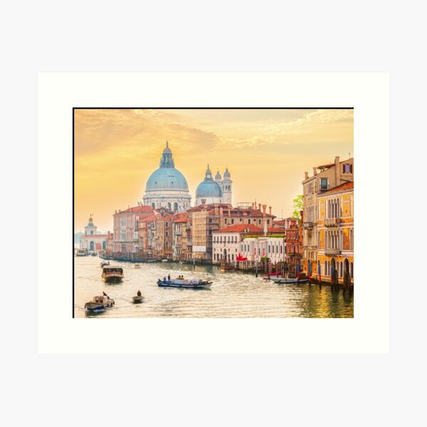 Item preview,  Venice prints,italy wall art, italian vintage posters,italian wall art,metal picture prints designed and sold by eyesight4vision.