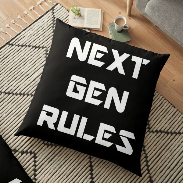 Next Gen Rules Floor Pillow