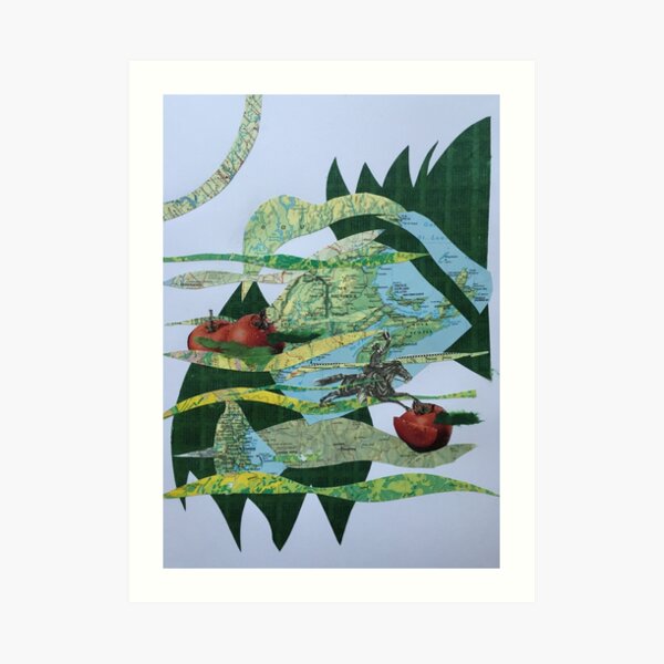 West of Poland (Maine) Art Print