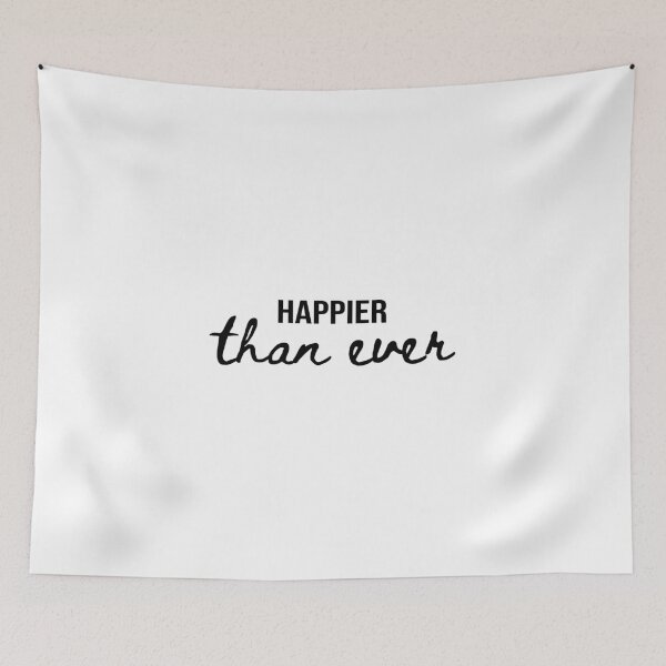 Item preview, Happier than ever, Happy quotes, Enjoy, Moment designed and sold by cyhdesign.