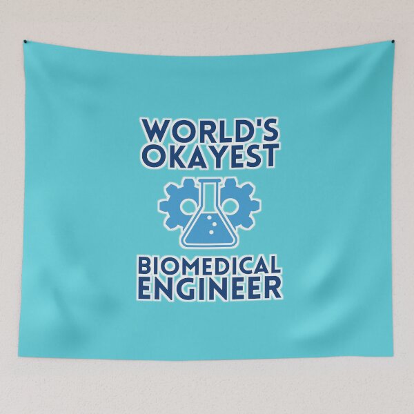 Item preview, World's Okayest Biomedical Engineer, Best Biomedical Engineer, Biomedical Engineering Student, Funny Biomedical Engineer designed and sold by ladylaughprints.