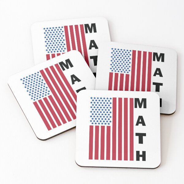 Item preview, Math For Students Mathematics Gift With USA Flag  designed and sold by The Full Cart.