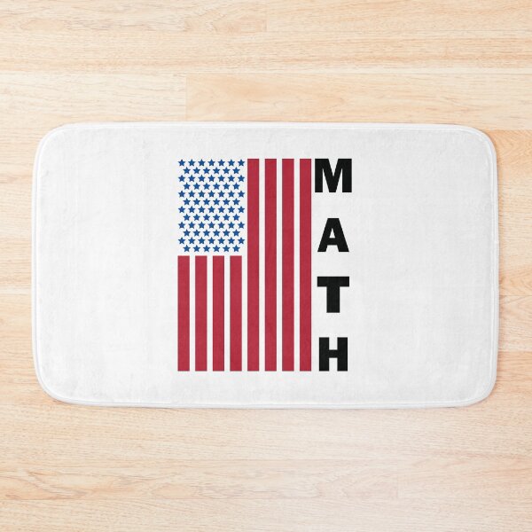 Item preview, Math For Students Mathematics Gift With USA Flag  designed and sold by The Full Cart.